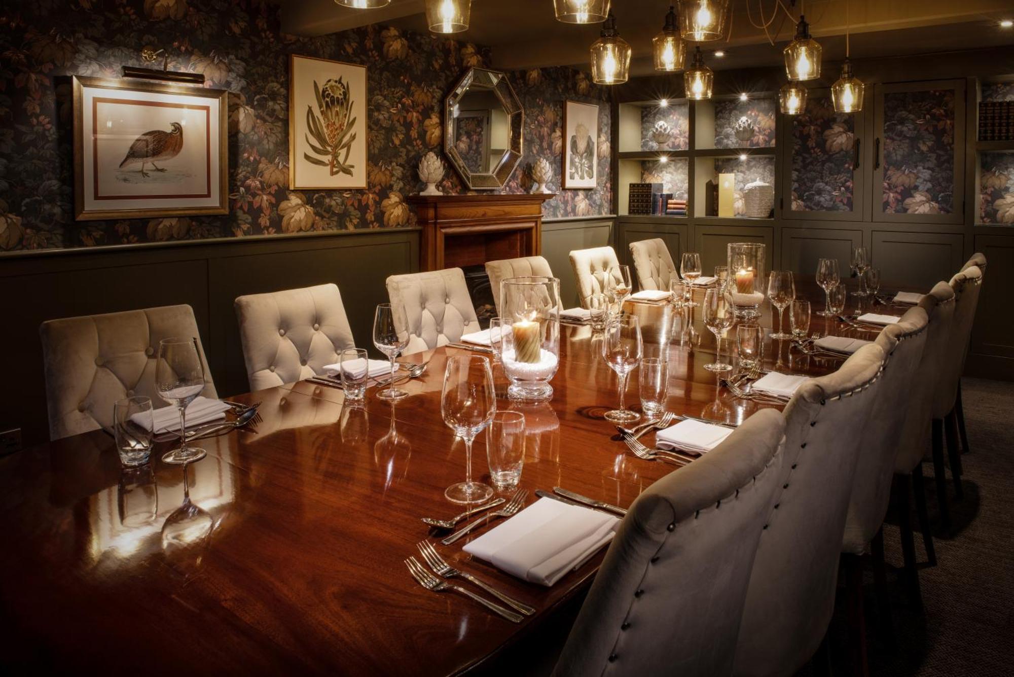 Hotel The Millstone, Mellor Blackburn  Esterno foto The private dining room at The Ivy